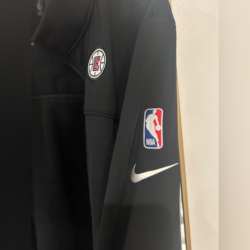 Nike dri-fit full zip jacket black Los Angeles Clippers size large - Picture 5 of 7